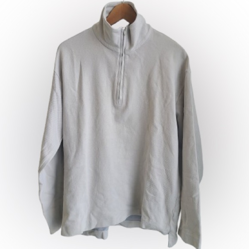 Vintage C.P. Company Relax cream 1/4-zip top